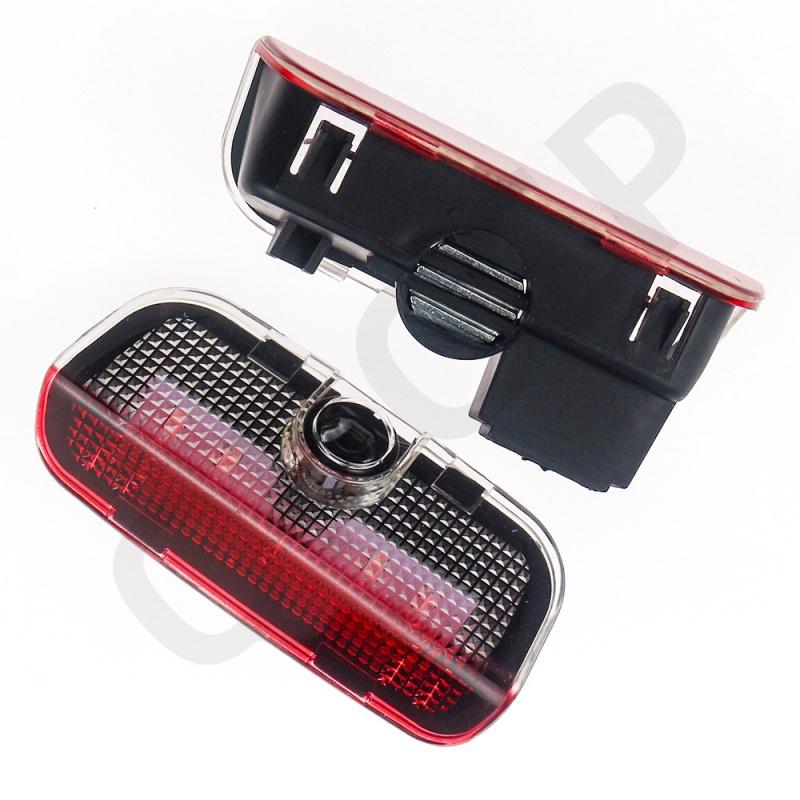 Car Door Courtesy Lamp Welcome Laser Ghost Shadow Night Lights For Skoda Superb 3 MK2 2 MK3 3U 3V 3T B5 B7 B8 B6 2009-2022-2023
