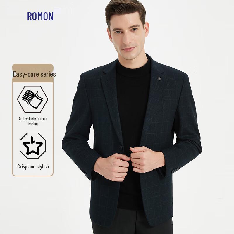 Luomen Men's Anti-Wrinkle Business Casual Suit Jacket