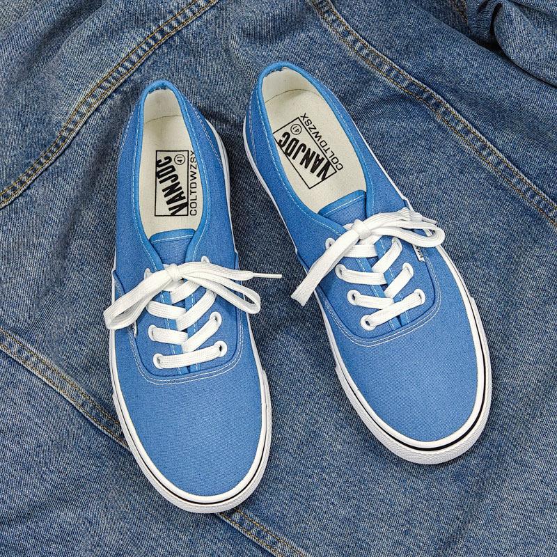 Spring new breathable canvas shoes men's classic shoes Hong Kong style versatile casual shoes Korean version niche board shoes
