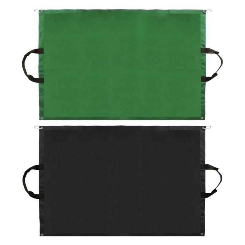 Leaf Collection Bag Deciduous Storage Container with Reinforced Carry Handles Easy Attachment Garden Grass Catcher