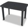 Garden Lounge Table In PVC - Anthracite - 101 X 68 X 72 M
