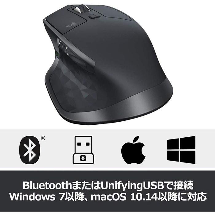 Logitech MX Master 2S Wireless Mouse MX2100CR Graphite