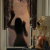 Halloween Horror Glass Window Decorative Stickers Pvc Stickers Horror Female Ghost Blood Hand Props Wall Stickers
