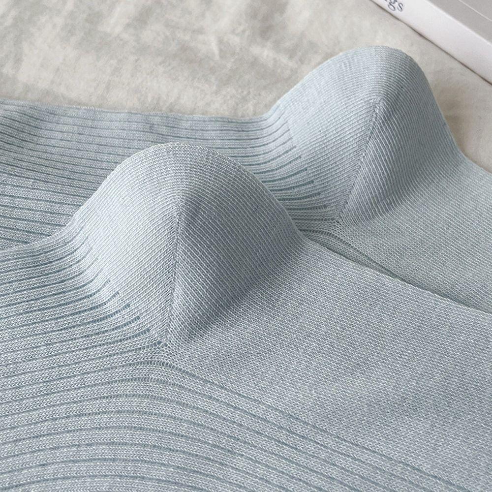 Cute Bow Socks Sweat Absorption Ruffle Socking New Mid Tube Socks  Spring and Autumn