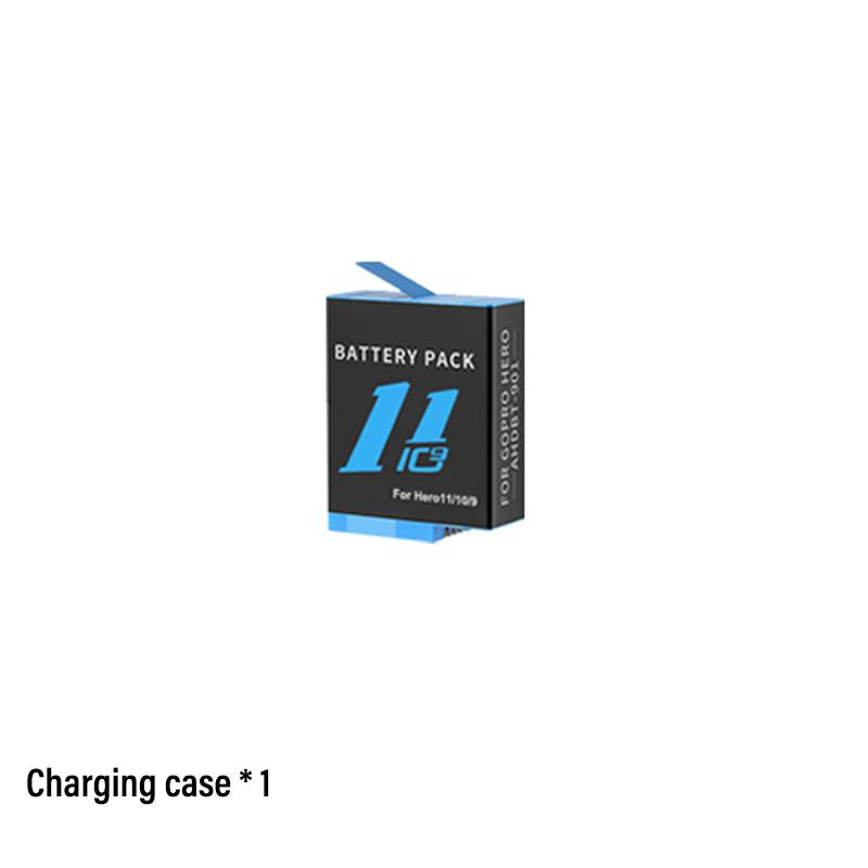 

HONGDAK для GoPro Hero 11 10 9 Black Зарядное устройство для аккумуляторов Аккумулятор 1800 мАч 3-слотовое Быстрое зарядное устройство для Аксессуаров для Экшн-камеры Go Pro