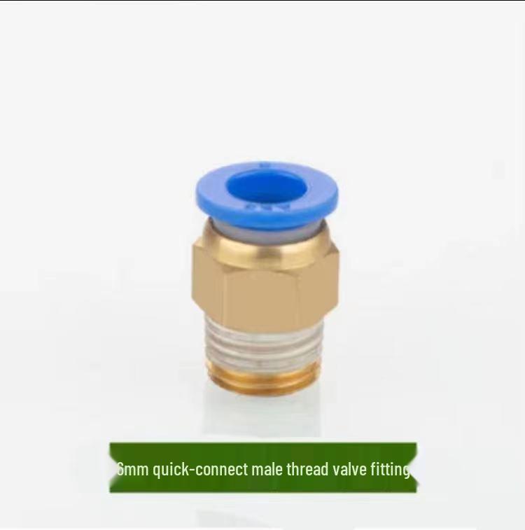 Quick-Connect Low-Pressure Atomizing Nozzle: Cooling, Humidification, Mist Dust Control, Outdoor Cooling, Aquaculture, Disinfection