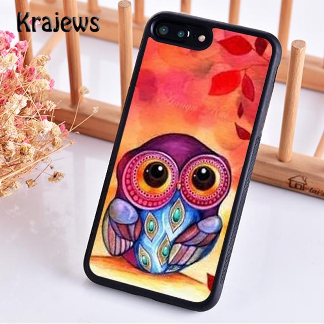 Krajews Bird Owl Nature Predator Phone Case Cover For iPhone 17 Air 16 15 14 Plus 11 12 13 Pro Max Plus Coque Fundas
