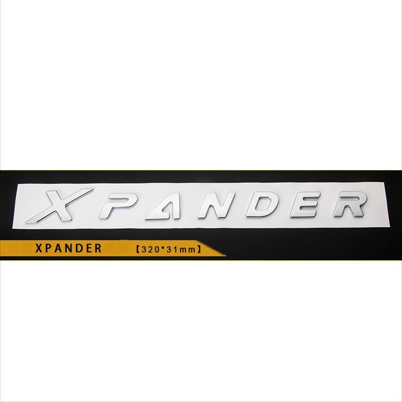 

Отдельная буква эмблема значок наклейка автомобильный стиль средний капот и багажник украшение логотип наклейка для XPANDER серебряный