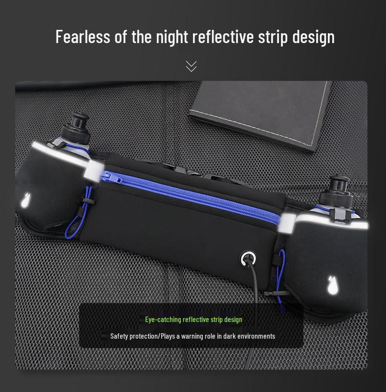 Multi-Functional Running Waist Bag with Water Bottle Holder for Outdoor Sports