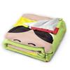 Anime Magali Festa Super Soft Blanket For Chair Sofa Bed Novelty Bedding Throws Winter Picnic Flannel Bedspread