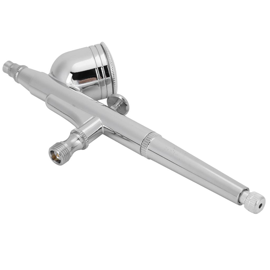 Airbrush Spray Gun Airbrush Sprayer Accessory for Scalp Tattoo Cake Decoration Nail ArtSilver