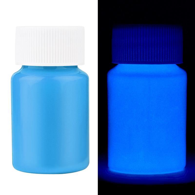20g/30g Flasche Fluoreszierendes Pigment Langlebige Leuchtfarben Auto Glow Glow In Dark Acrylfarben Für Kunstwerke Partyzubehör