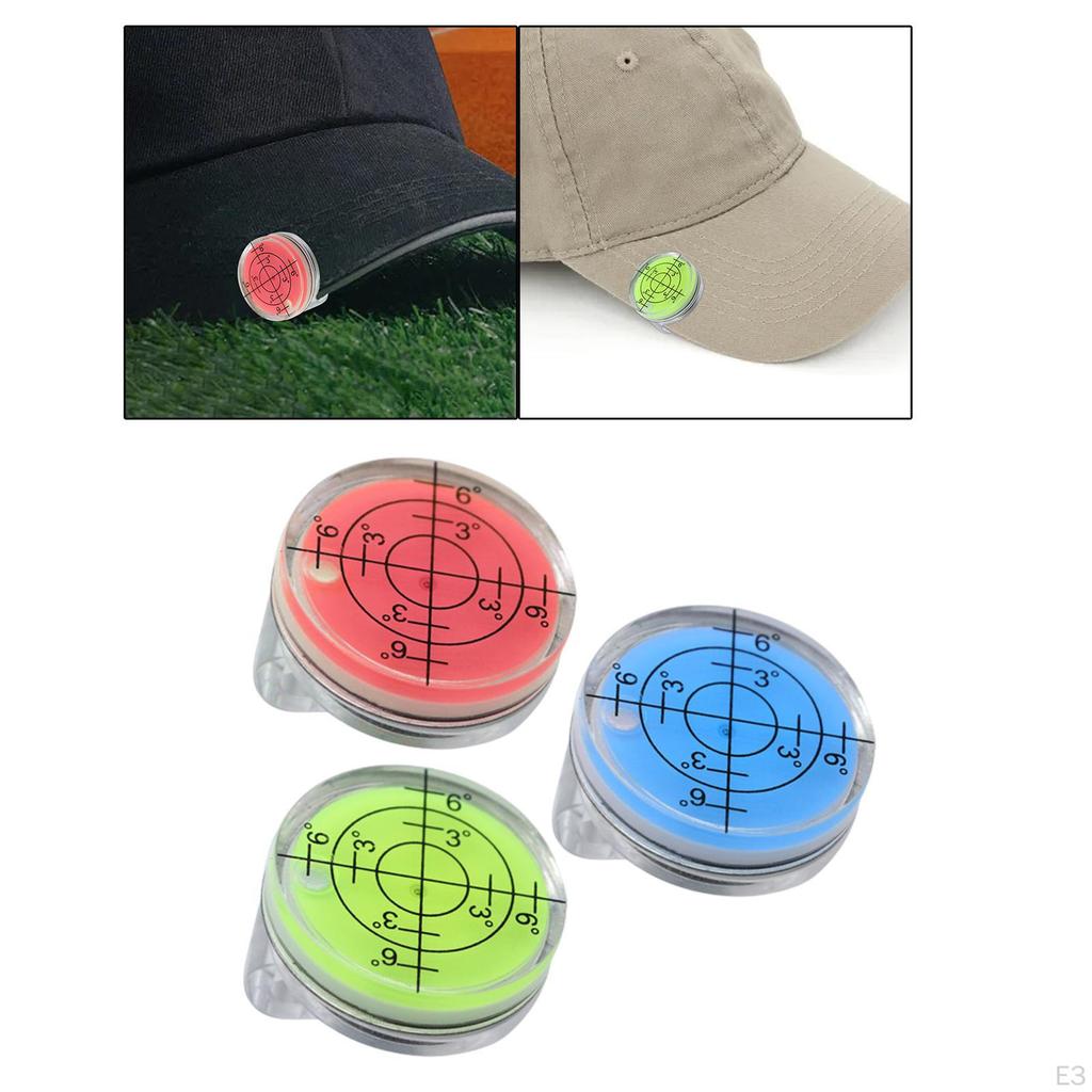 Golf Ball Marker Hat Clip Outdoor Sports Accessories Training Aid