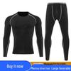 Breathable Quick-Dry Tight Long-Sleeve Running Set - Wear-Resistant Spring & Autumn Casual Sportswear