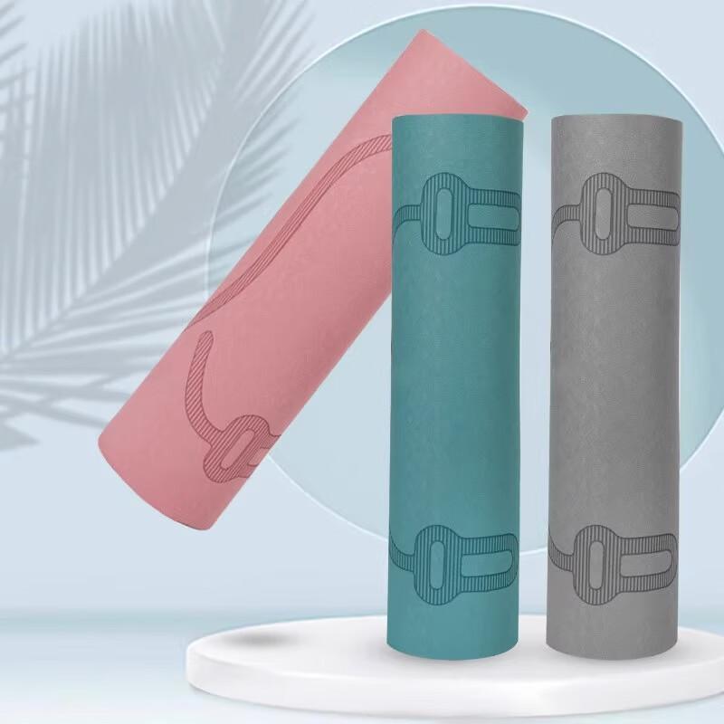 WEZHO Square Jump Rope & Fitness Mat