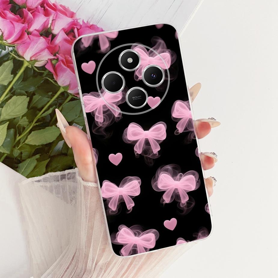 Pour Xiaomi Redmi 14C Coque Belle Papillon Peinte Housse Souple Silicone Coque Téléphone Pour Xiaomi Poco C75 PocoC75 Redmi 14C Coque
