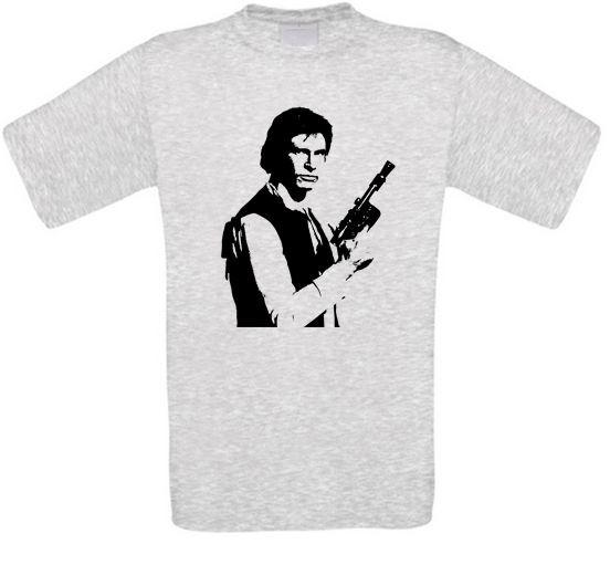 Han Solo Harrison Ford Fanmade Cult Movie TShirt All Sizes NEW Unisex T-Shirt