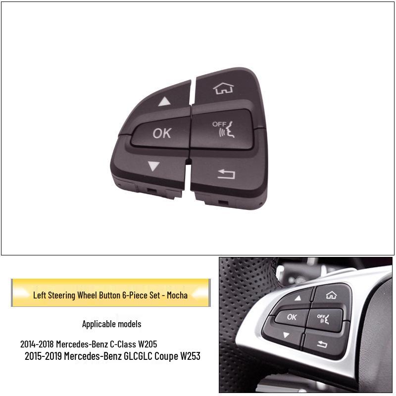 Mercedes-Benz C-Klasse/GLC-Klasse C180/C200/GLC260/W205 Multifunktionslenkradtasten