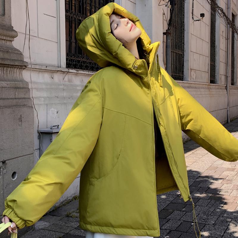 Mode Winter Damen Parkas Kapuze Dick Warm Jacken Elegant Locker Damen Mäntel