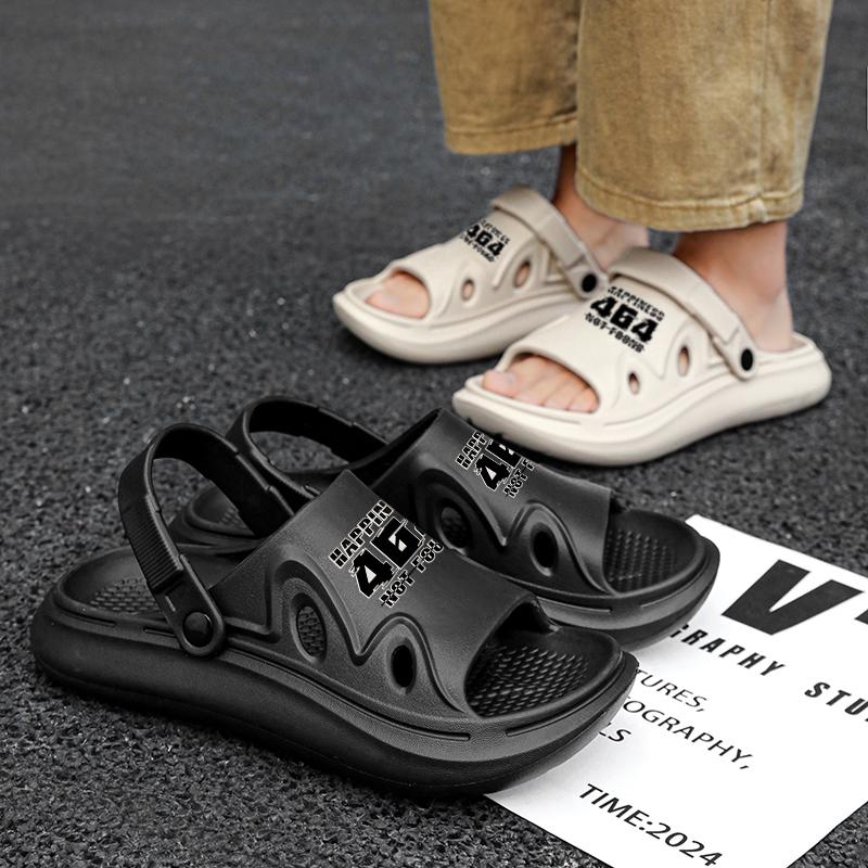Fashion Men's Home Slippers Luxury Eva Sole Slippers for Man Adult Men's Sandal Slipers Flip Flop Male Shoes Sneakers House Slides