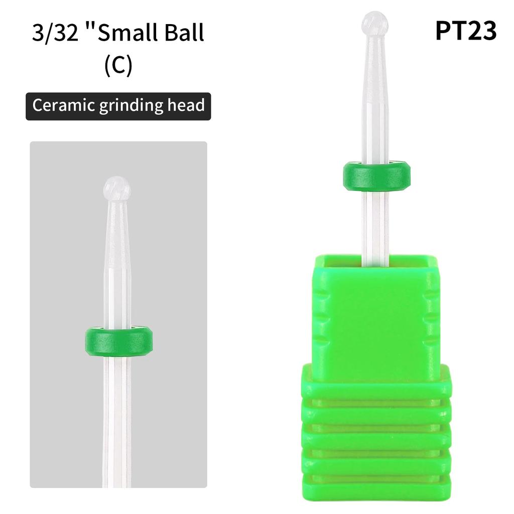 25 Types Ceramic Milling Cutter Nail Drill Bit Electric Manicure Pedicure Mill Bits Machine Files Nail Art Tools Equipment