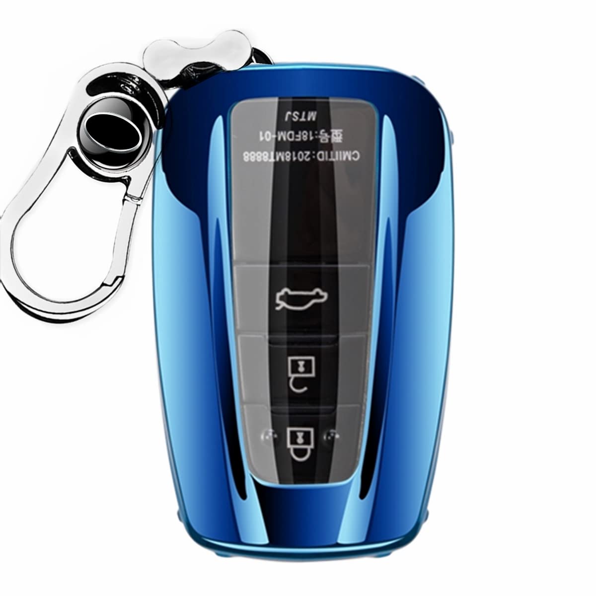 [AMACHER] Toyota Key Case C-HR Prius 50 Series New Corolla чёрный