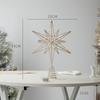 Wrought Iron Five-Pointed Star Christmas Tree Topper and Decoration Pendant