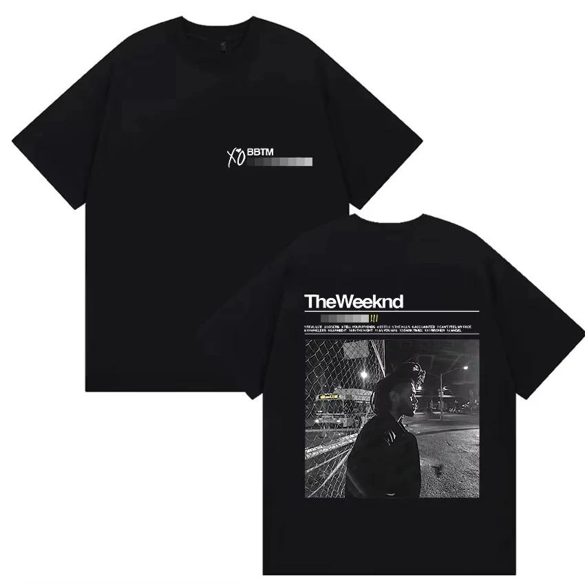 

2026 The Weeknd XO Album Limited Edition Merch TShirt Mens Vintage Gothic Style Street Hip Hop Spring Summer New TShirt S