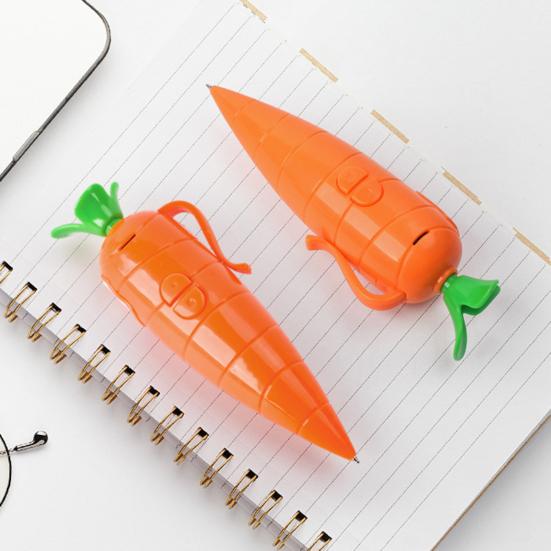 Jouet Stylo Enregistreur pour Enfants avec Lecture de 20 Secondes Enregistreur Mignon en Forme de Carotte/Maïs/Aubergine Stylo Bille Écriture pour Garçons Filles