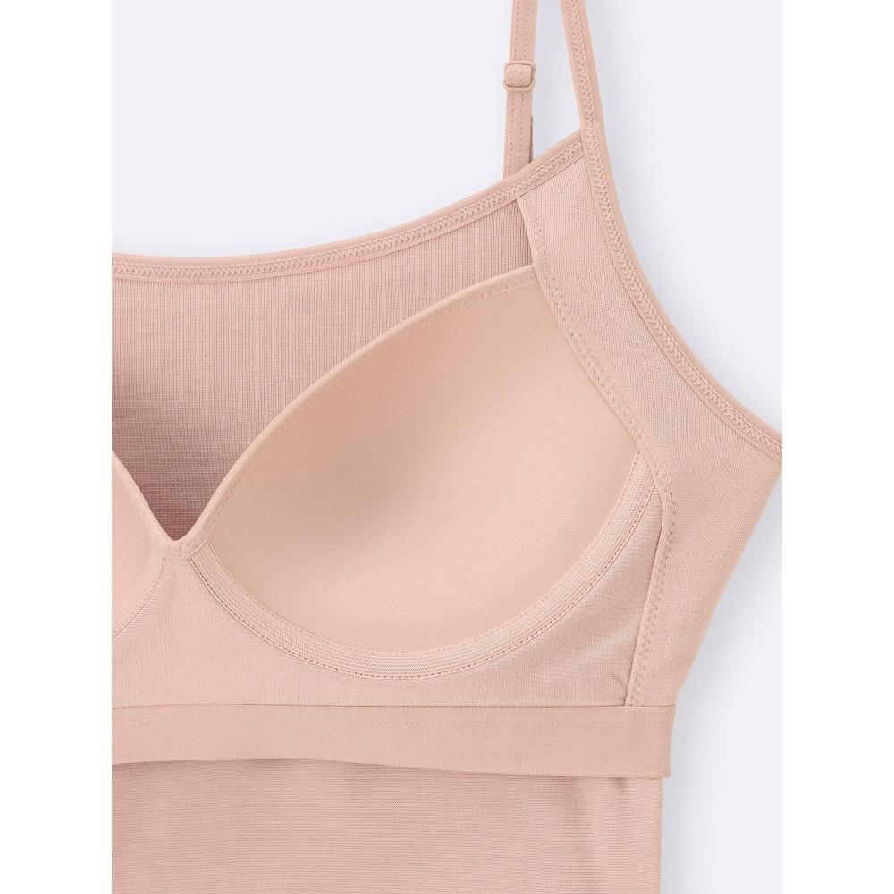 Gu By Uniqlo Style Drive Raffle Cropped Camisole+x