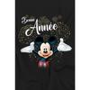 Disney Mens French Mickey Mouse Fireworks New Year T-Shirt