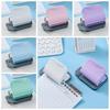 DIY Scrafts 6-hole Paper Punch Paper Cutter DIY Hole Punch 5 Color Loose-leaf Punch  School