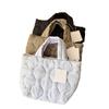 Fashion Cloud Tote Shoulder Bag Age Reduction Atmosphere Lazy Quilting Portable Messenger Bag Bag