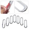 ABS Car Front Grille Decoration Ring Cover Stickers For Jeep Wrangler JK 2007-2017 Car Exterior Accessories