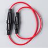 Pack of 10 Glass Fuse Holders ABS & Brass Fuse Tube Socket Universal Glass Fuse Holders Simple Operate for Inspection
