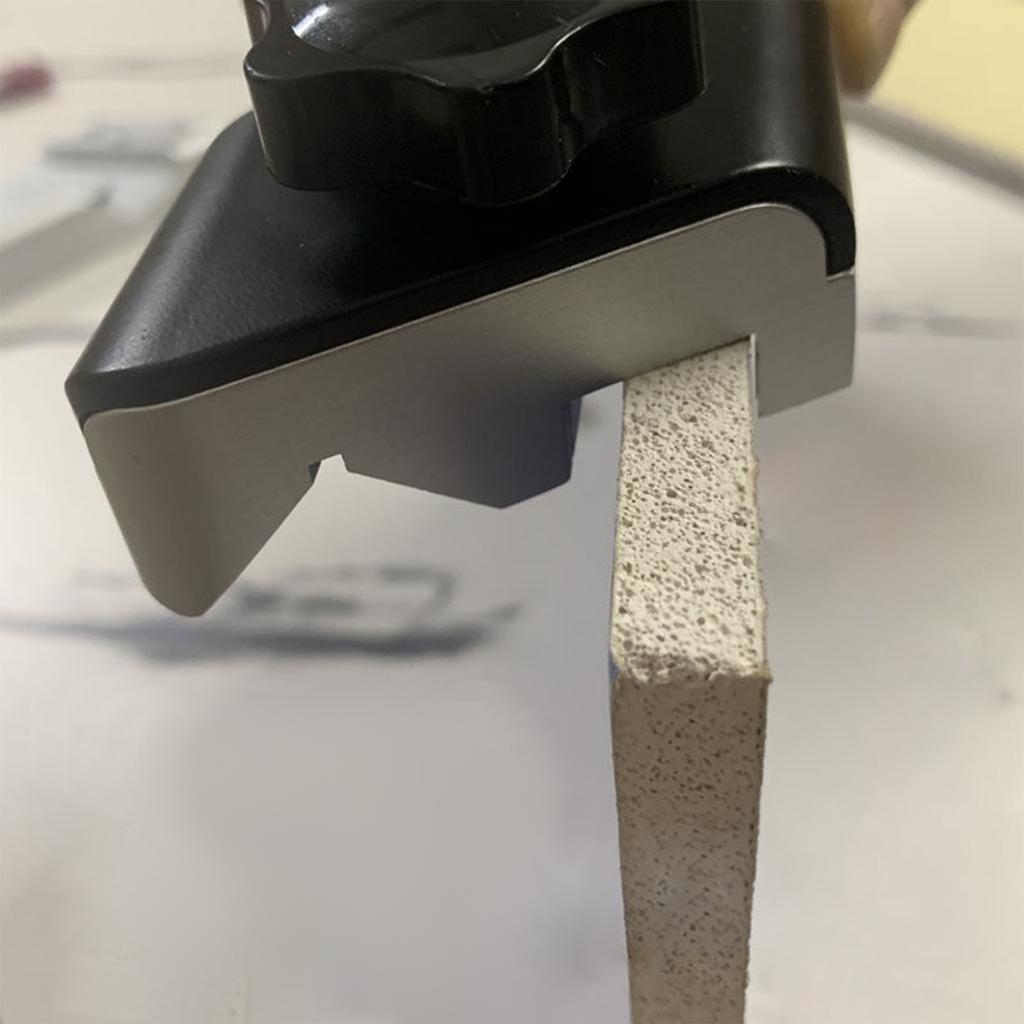 Multifunctional Plasterboard Chamfering Planer with 10 Blades Aluminum Alloy Plasterboard V Chamferer 45° 90° Gypsum Board