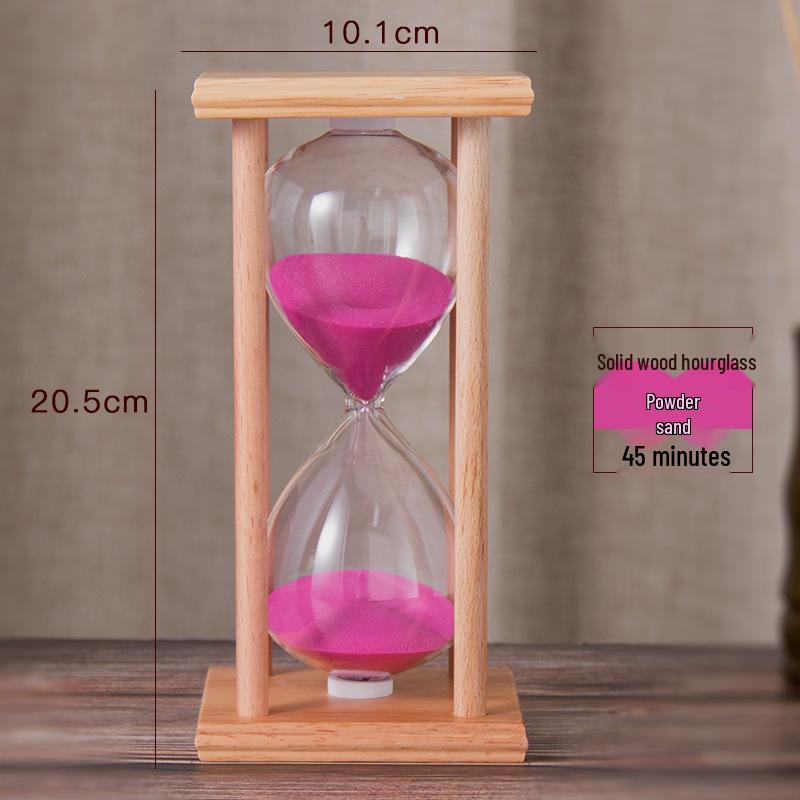 Retro Hourglass Timer - 45/60 Minute Creative Home Desk Ornament