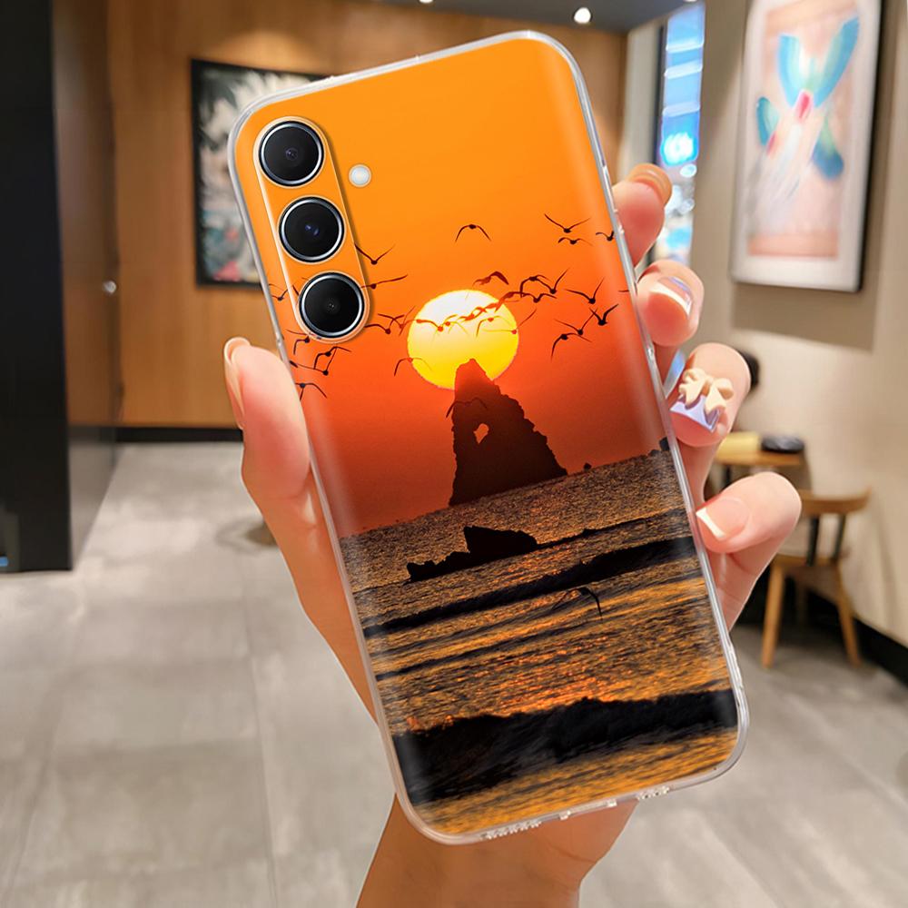 For Samsung A36 Cases Silicon Soft Phone Cover For Samsung Galaxy A36 5G GalaxyA36 Transparent TPU Back Coque Capa Fundas marble