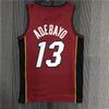 Camisa de Basquete Miami Heat Estampa Personalizada Jovem Adulto Roupa Esportiva de Performance Tecido Respirável de Carvão de Bambu