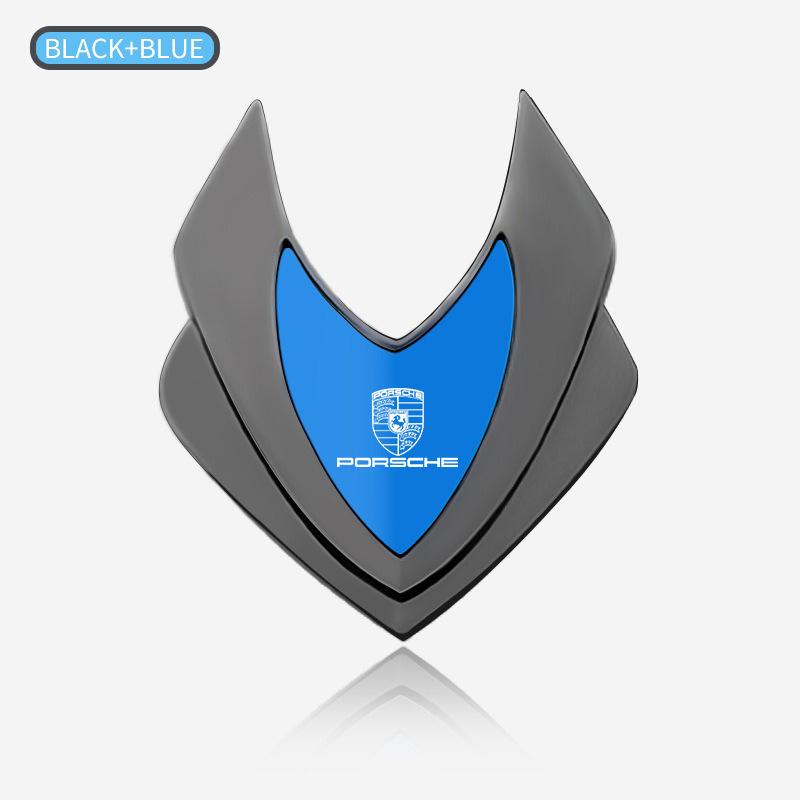 3D Metal Car Styling Sticker Emblem Badge Decals Automobiles For Porsche Cayenne Panamera Macan Boxster Cayman 718 911 Stickers xhrg00