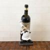 Akizuki Boeki French Chef Wine Bottle Holder, W12 x D13 x H21cm, KSTH053