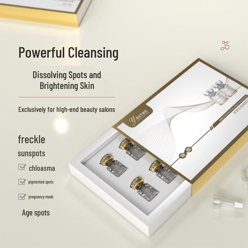 

Melanin Dissolving Essence Set: Fade Pigmentation, Arbutin Melasma Control Arbutin Renew Essence (5ml*2)