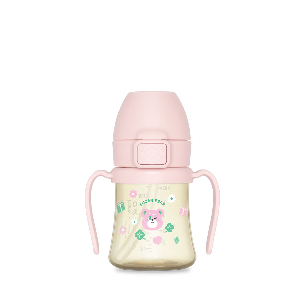 grosmimi X Knotted PPSU Straw Cup (200ml) - Limited Edition