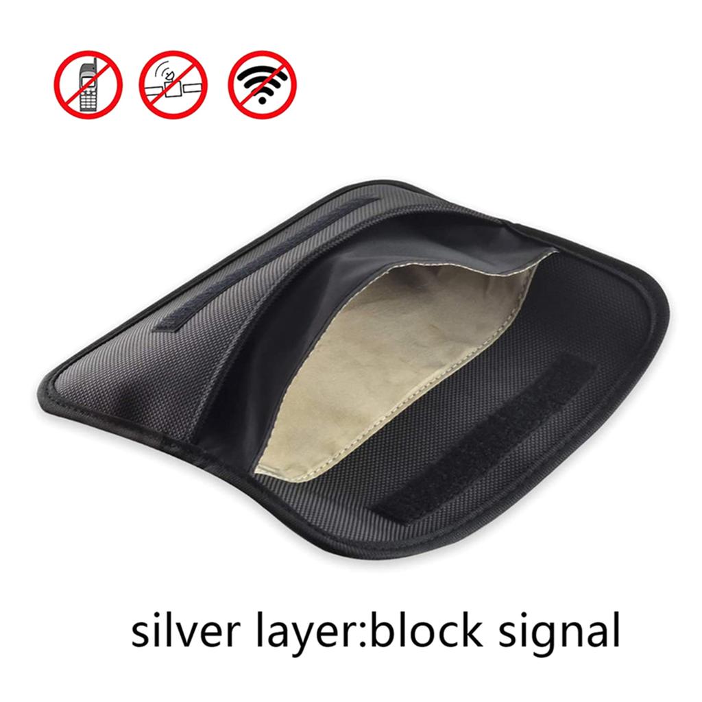 FaradayPouch for Car Key FaradayBag Car Key Signal Blocking Pouch Keyless Entry Car Keys CaseRFID Blocker Bag Durable