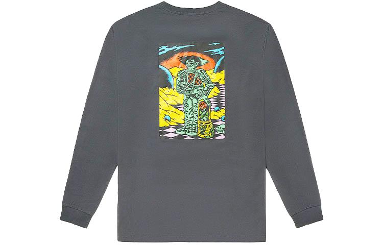 Vans T Shirts Unisex Gray Crew Neck Moderate Other VN0A5F421O7 XS