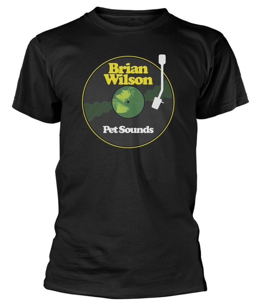 Brian Wilson Pet Sounds Black T-Shirt L