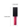 Gloss Labial Metálico Alto Brilho, Longa Duração, Fórmula Não Pegajosa, Batom Hidratante Brilho Labial Ideal para Festas, Encontros e Uso Diário