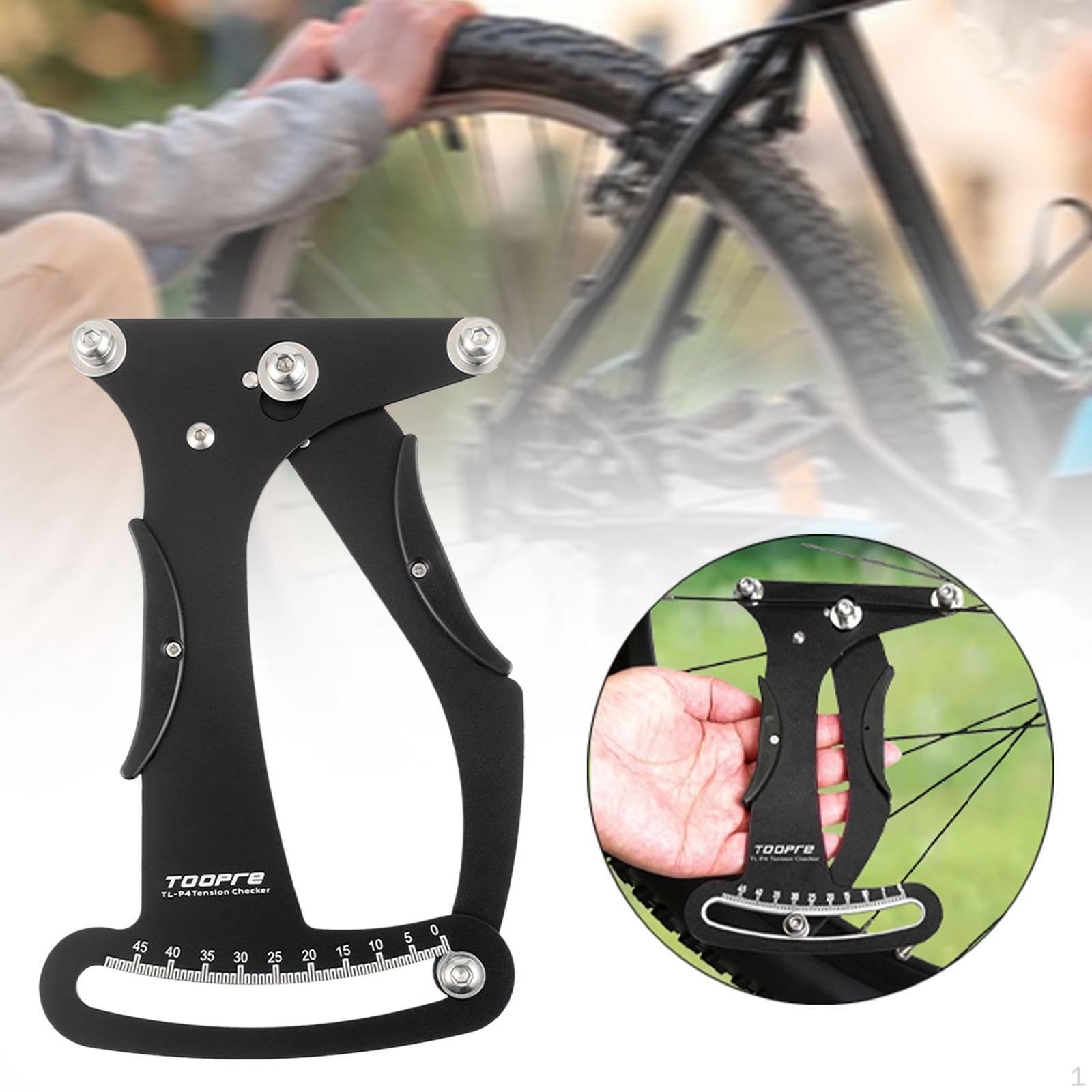 

Bicycle Spoke Tension Measurement Tool for Rim Adjustment чёрный
