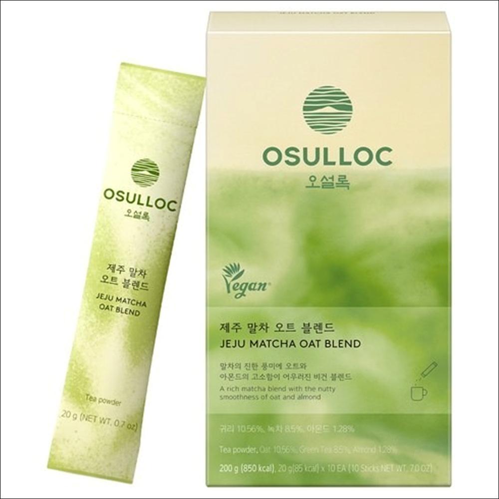 Чай OSULLOC Jeju Matcha Oat Blend 10EA x 20g x 1BOX