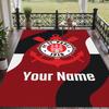 Custom Text Printed Rug FC St. Pauli Non Slip Floor Carpet For Home Room Decor